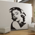 Naklejka na ścianę Marilyn Monroe M14