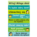 Naklejki na ścianę zwroty motywacyjne nr K46