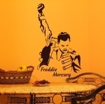 Naklejka ścienna Freddie Mercury M6