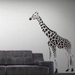 Naklejka na ścianę Żyrafa M18