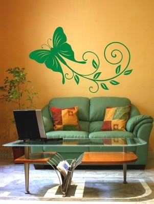 Duże szablony malarskie motyle do malowania na ścianie